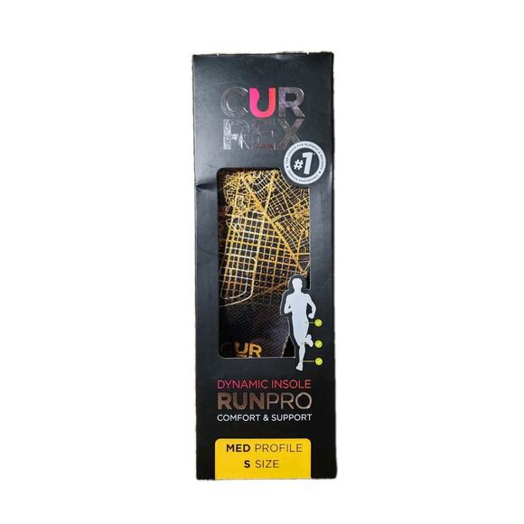 CURREX RunPro Insoles for Running Shoes & Arch Support Inserts Size S 5-6.5 US - Picture 1 of 9